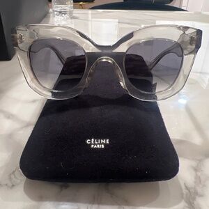 Celine clear car eye sunglasses